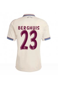 Ajax Steven Berghuis #23 Jalkapallovaatteet Kolmaspaita 2025-26 Lyhythihainen